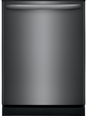 Frigidaire *FDPH4316AD 24 in Top Control Built In Tall Tub Dishwasher with Plastic Tub in Black Stainless Steel with 4-cycles