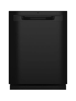 GE *GDP630PGRBB 24 in. Built-In Tall Tub Top Control Black Dishwasher w/3rd Rack, Bottle Jets, 50 dBA