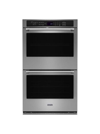 Maytag *MOED6030LZ 30" Built-In Electric Convection Double Wall Oven with Air Fry - Stainless Steel