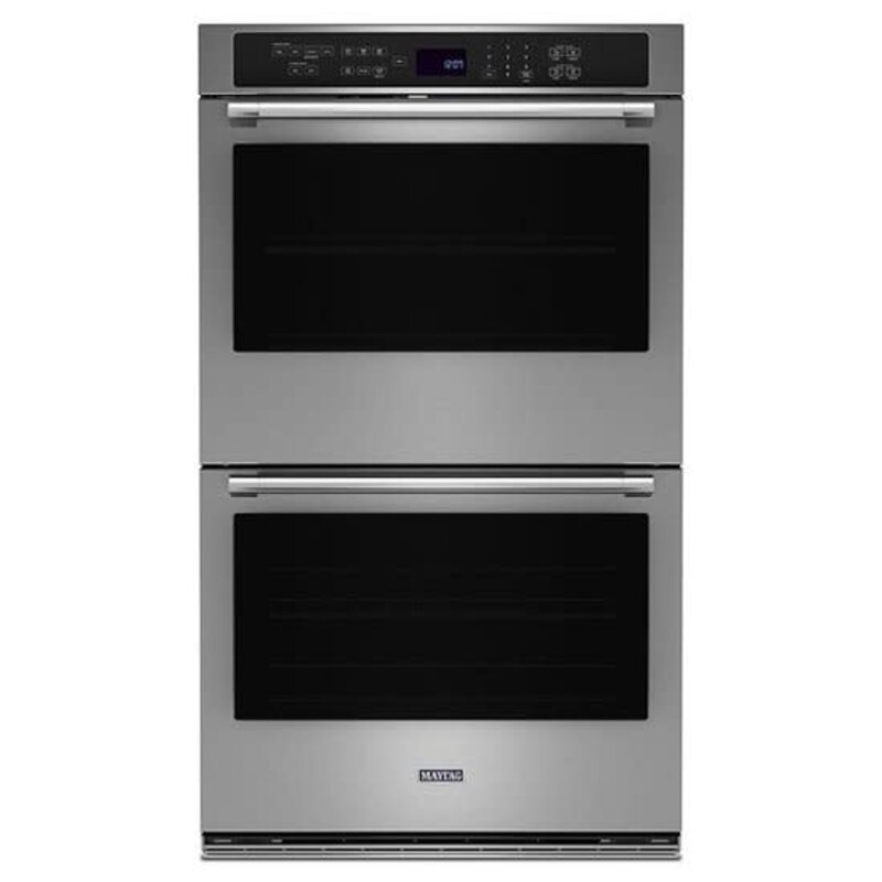 Maytag *MOED6030LZ 30" Built-In Electric Convection Double Wall Oven with Air Fry - Stainless Steel