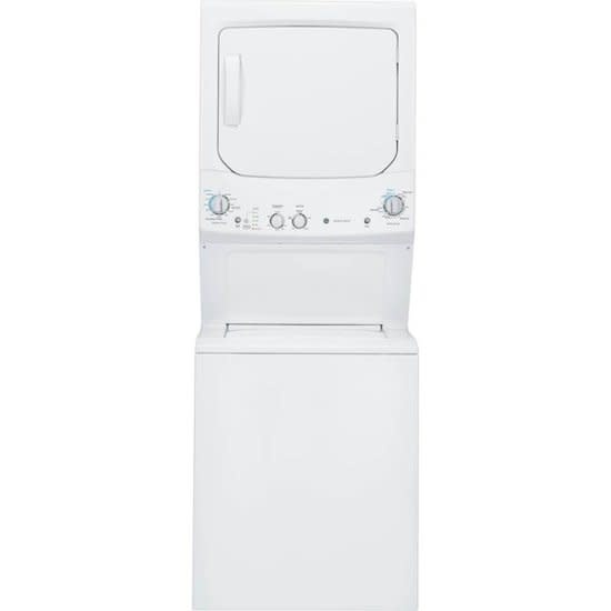 GE *GE GUV27ESSMWW  3.8 cu. ft. Washer 5.9 cu. ft. Long Vent Electric Dryer Combo in White