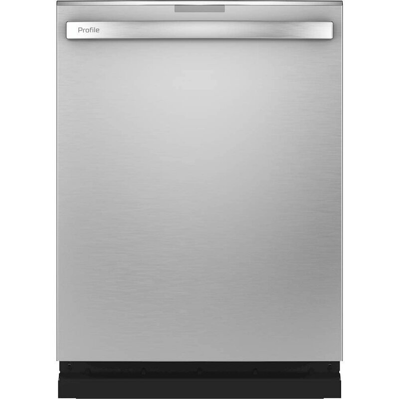GE *GE PDT785SYNFS  Hidden Control Built-In Dishwasher with Stainless Steel Tub, Fingerprint Resistance, 3rd Rack, 39 dBA - Stainless Steel