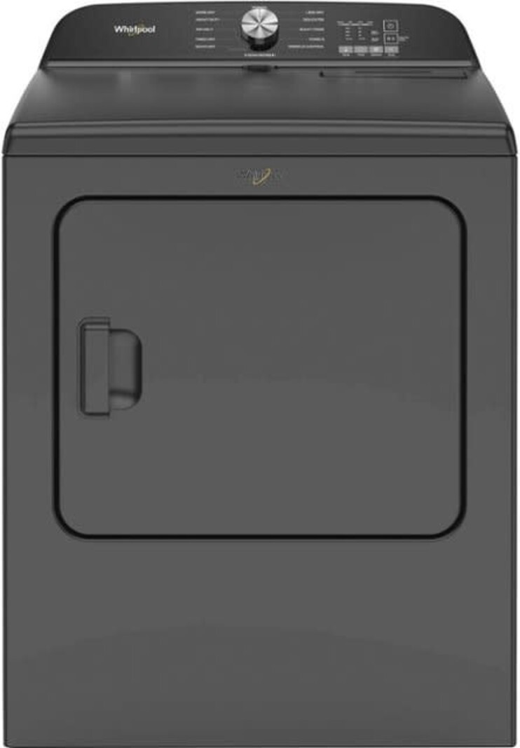 Whirlpool *WED6150PB  7.0 cu.ft. vented Front Load Electric Dryer in Volcano Black