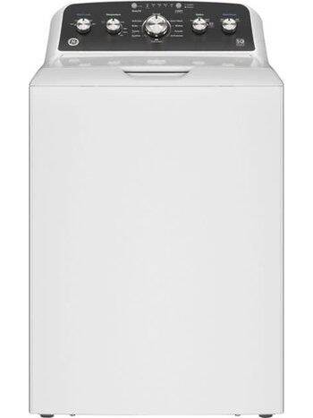GE *GTW485ASWWB 4.5-cu ft High Efficiency Agitator Top-Load Washer (White)