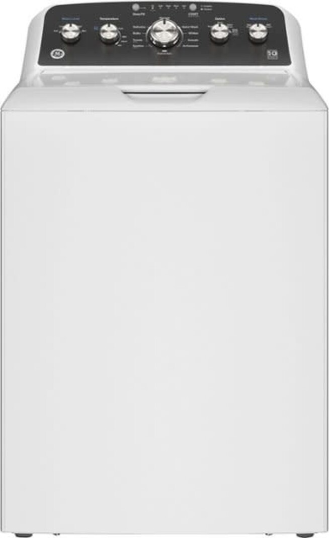 GE *GTW485ASWWB 4.5-cu ft High Efficiency Agitator Top-Load Washer (White)