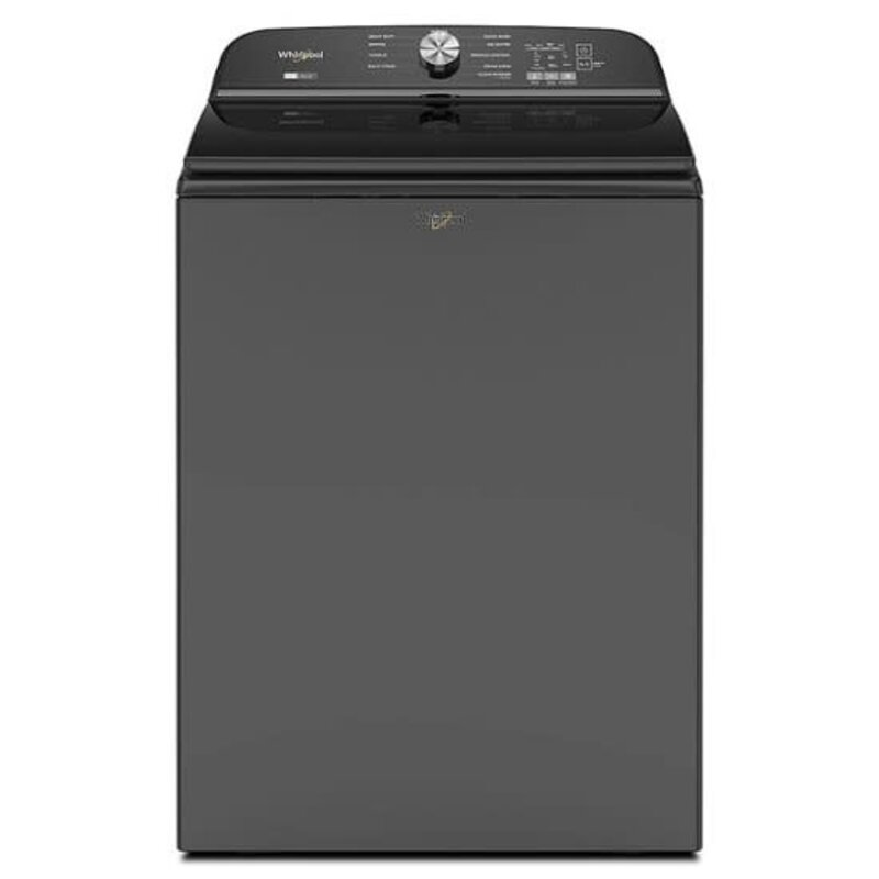 Whirlpool *WTW6157PB 5.2 Top Load Washer in Volcano Black with Removable Agitator