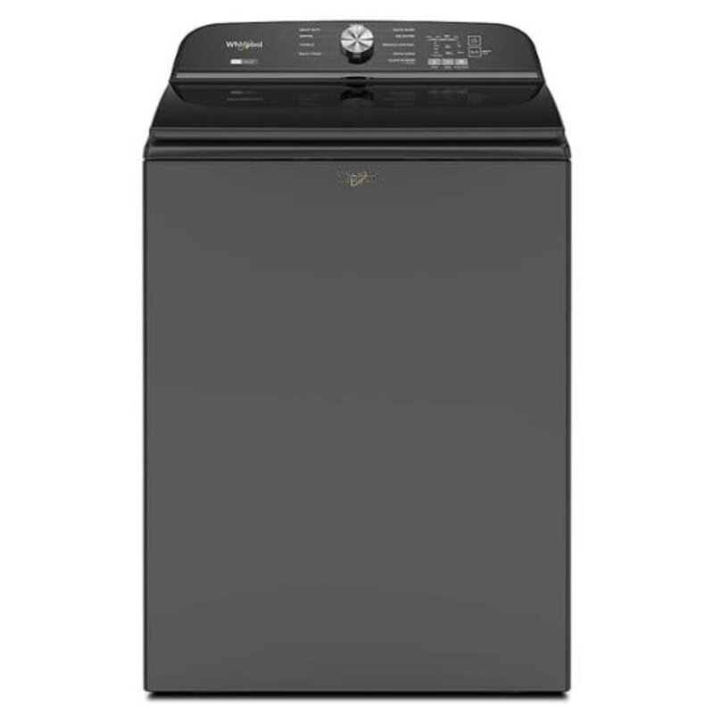 Whirlpool *Whirlpool WTW6157PB  5.2 - 5.3 cu. ft. Top Load Washer in Volcano Black with Removable Agitator