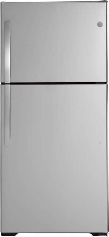 GE *GE GIE19JSNRSS 19.2 Cu. Ft. Top-Freezer Refrigerator - Stainless Steel