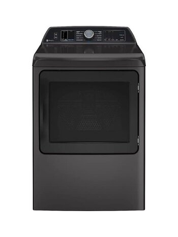 GE *PTD70GBPTDG  Profile 7.4 cu. ft. Smart Gas Dryer in Diamond Gray with Steam, Sanitize Cycle and Sensor Dry, ENERGY STAR