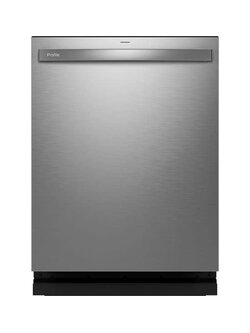 GE *PDT715SYVFS  Profile Fingerprint Resistant Top Control with Stainless Steel Interior Dishwasher with Microban Antimicrobial Protection with Sanitize Cycle