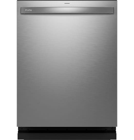 GE *PDT715SYVFS  Profile Fingerprint Resistant Top Control with Stainless Steel Interior Dishwasher with Microban Antimicrobial Protection with Sanitize Cycle