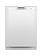 GE *GDF460PGTWW 24 in. Built-In Tall Tub Front Control White Dishwasher with 60 dBA, ENERGY STAR