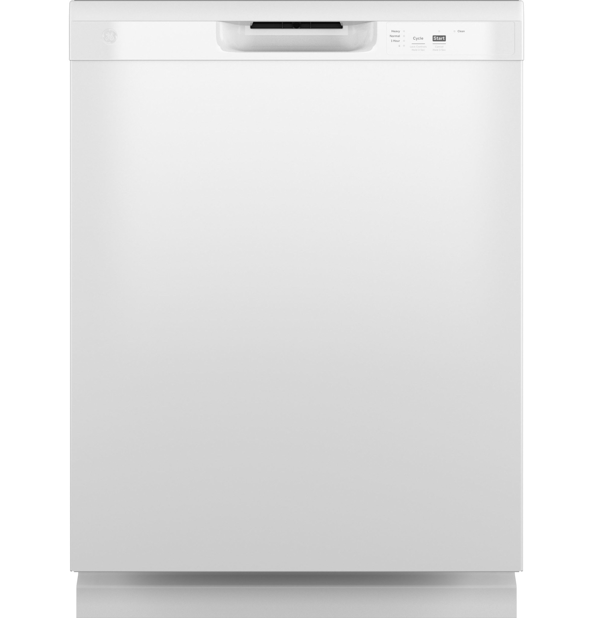 GE *GDF460PGTWW 24 in. Built-In Tall Tub Front Control White Dishwasher with 60 dBA, ENERGY STAR