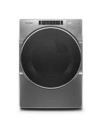 Whirlpool *WED8620HC 7.4-cu ft Stackable Steam Cycle Electric Dryer (Chrome Shadow) ENERGY STAR
