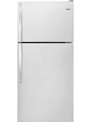 Whirlpool *WRT148FZDM 18.2-cu ft Top-Freezer Refrigerator (Stainless Steel) ENERGY STAR