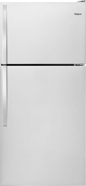 Whirlpool *WRT148FZDM 18.2-cu ft Top-Freezer Refrigerator (Stainless Steel) ENERGY STAR