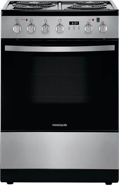 Frigidaire *FFEH2422US 24 in. 1.9 cu. ft. Freestanding Electric Range with Manual Clean in Stainless Steel
