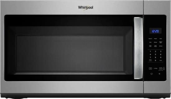 Whirlpool Whirlpool   WMH31017HS  1.7 cu. ft. Over the Range Microwave in Stainless Steel with Electronic Touch Controls