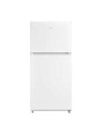 Midea *MRT18D3BWW 18.1-cu ft Garage Ready Top-Freezer Refrigerator (White) ENERGY STAR