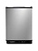 Maxximum *MAXBC52SD 5.2-cu ft Standard-depth Built-In /freestanding Mini Fridge (Stainless Steel) ENERGY STAR