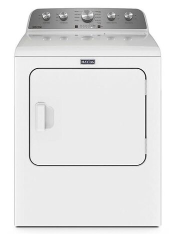 Maytag *MED5030MW  7.0 Cu. Ft. Electric Dryer with Extra Power Button - White