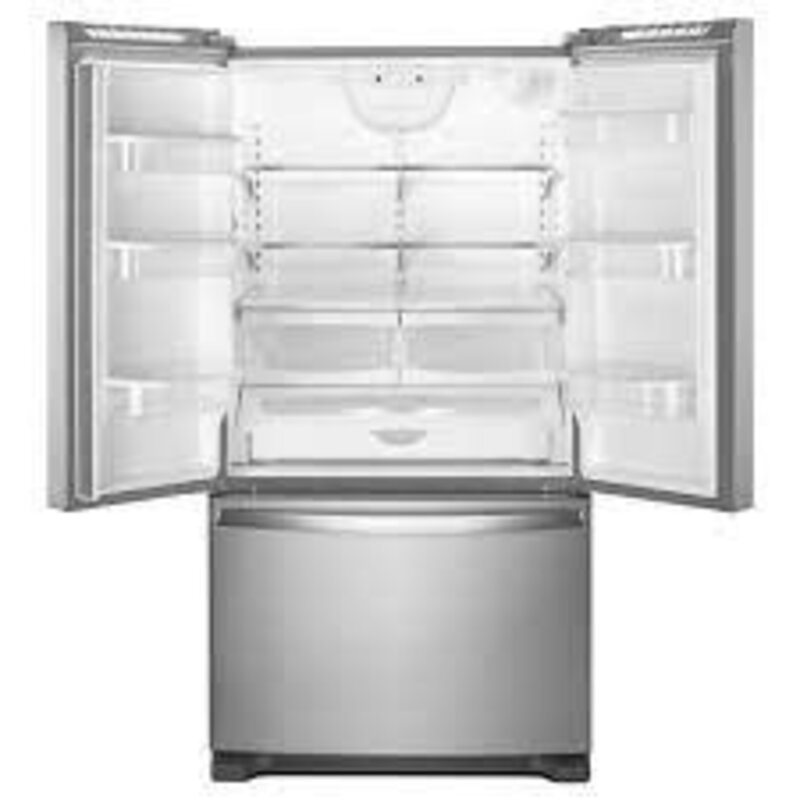 Whirlpool *WRF540CWHZ 20 cu. ft. French Door Refrigerator in Fingerprint Resistant Stainless Steel with Internal Water Dispenser Counter Depth