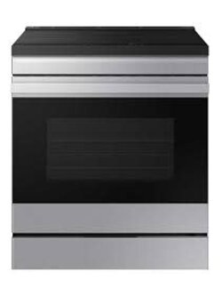 Samsung *NSI6DG9500SR  Bespoke 30-in 4 Burners 6.3-cu ft Self and Steam Cleaning Air Fry Convection Oven Slide-in Smart Induction Range (Stainless Steel)