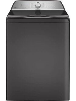 GE *PTW605BPRDG- 4.9 cu. ft. High-Efficiency Smart Diamond Gray Top Load Washer with Microban Technology, ENERGY STAR