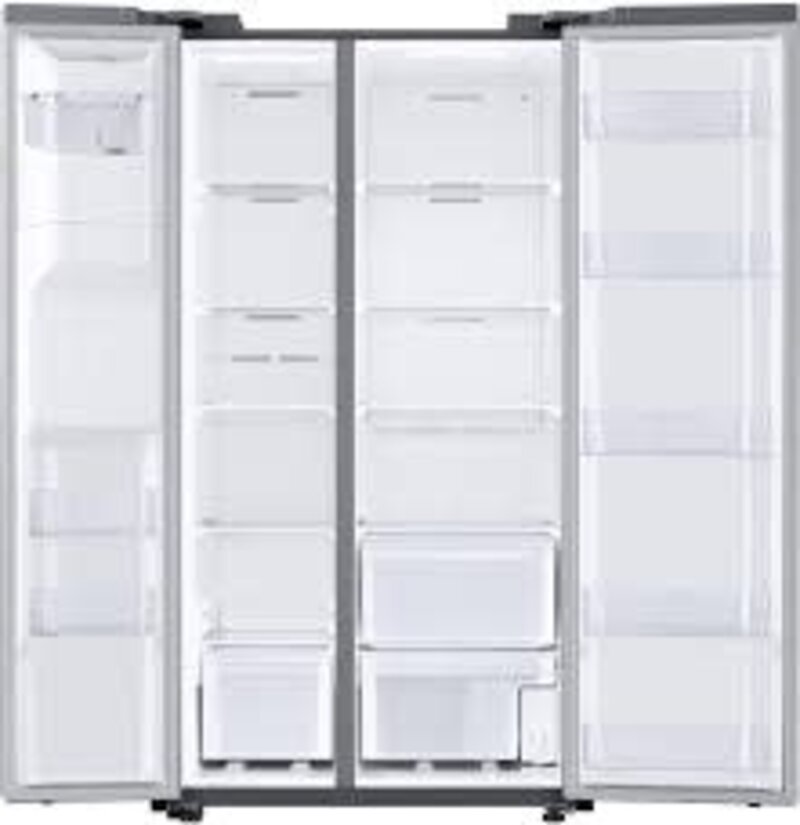 Samsung *RS27T5200SR 24 -cu ft Side-by-Side Refrigerator with Ice Maker (Fingerprint Resistant Stainless Steel)