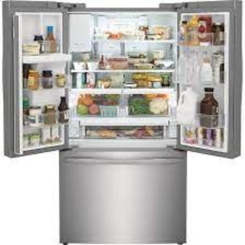 Frigidaire *FRFS282LAF 27.8-cu ft French Door Refrigerator with Ice Maker (Easycare Stainless Steel) ENERGY STAR