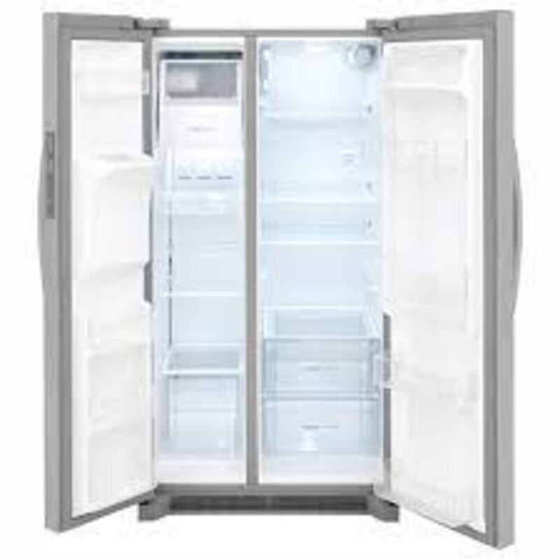 Frigidaire *FRSS26L3AF 25.6-cu ft Side-by-Side Refrigerator with Ice Maker Easycare Stainless Steel)