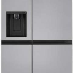 LG *LLSDS2706S Door in Door 27.12-cu ft Side-by-Side Refrigerator with Ice Maker (Printproof Stainless Steel)
