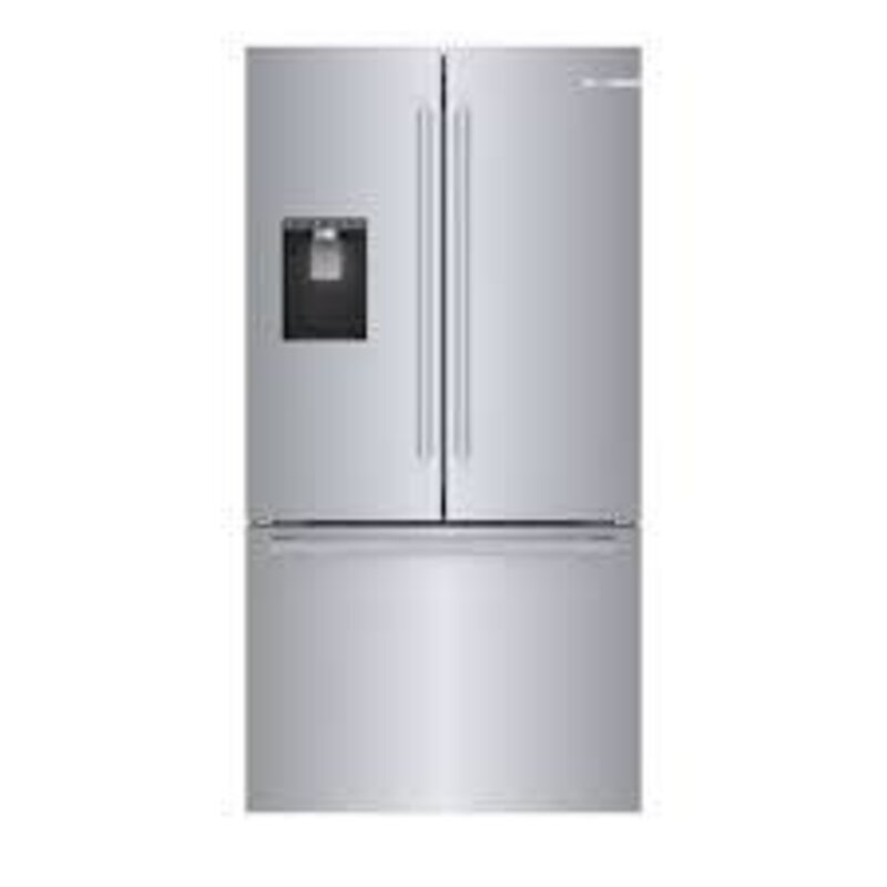 Bosch *B36CD50SNS 500 Series 21 Cu. Ft. French Door Counter-Depth Smart Refrigerator with External Water and Ice Maker - Stainless steel