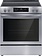 Frigidaire *FCFE3083AS 30 in. 5-Element Slide-In Front Control Self-Cleaning Electric Range with Convection in Stainless Steel