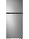 LG *LT18S2100S  17.5 Cu. Ft. Top-Freezer Refrigerator with Reversible Doors - Stainless Steel