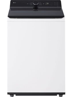 LG *WT8400CW 5.5 cu. ft. SMART Top Load Washer in Alpine White with Impeller, Easy Unload and TurboWash3D Technology