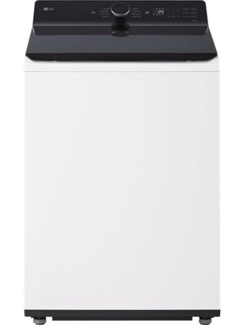 LG *WT8400CW 5.5 cu. ft. SMART Top Load Washer in Alpine White with Impeller, Easy Unload and TurboWash3D Technology