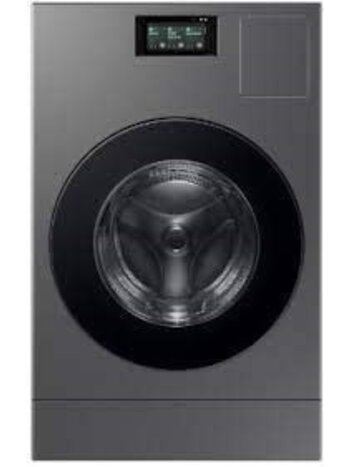 Samsung *WD53DBA900HZ  Bespoke 5.3-cu ft Capacity Dark Steel Ventless All-in-One Washer/Dryer Combo with Steam Cycle ENERGY STAR