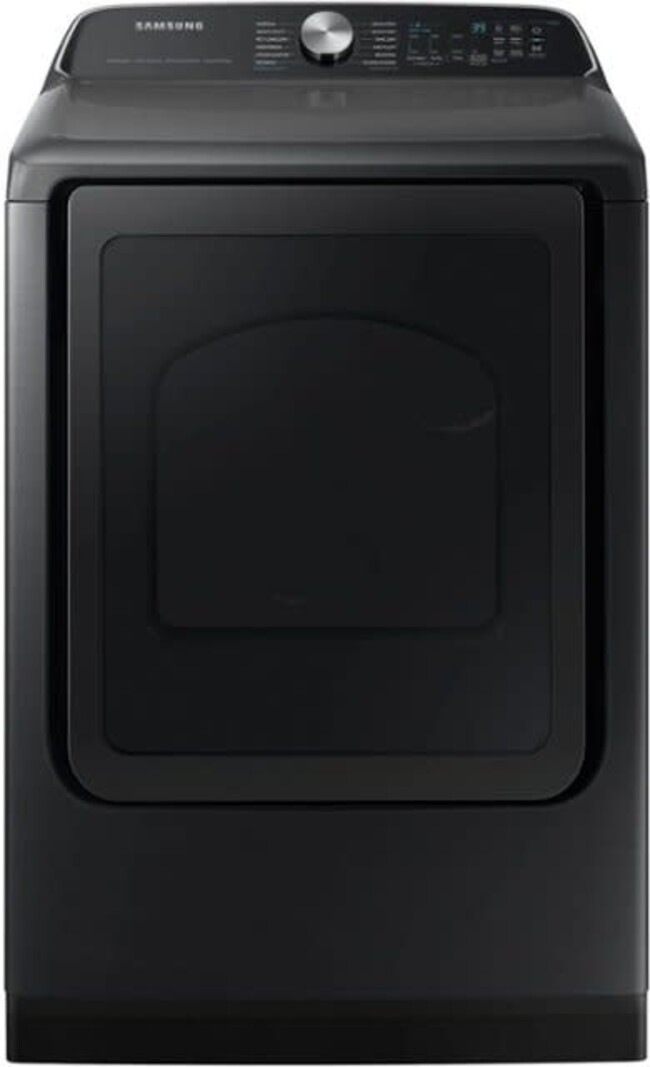 Samsung *DVE55CG7100V 7.4 Cu. Ft. Smart Electric Dryer with Steam Sanitize+ - Black