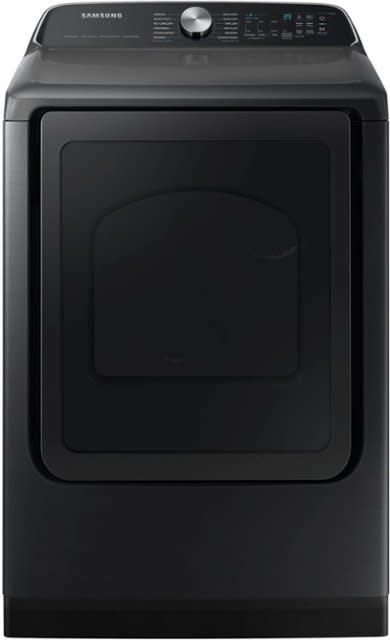 Samsung *DVE55CG7100V 7.4 Cu. Ft. Smart Electric Dryer with Steam Sanitize+ - Black