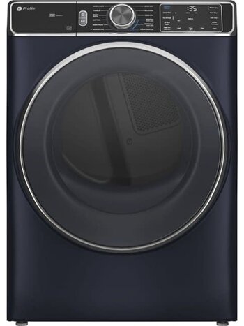 GE *PFD87ESPVRS  7.8 Cu. Ft. Stackable Smart Electric Dryer with Steam and Sanitize Cycle - Sapphire Blue