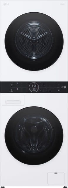 LG *WKHC152HWA  2.4 cu.ft. Front Load Washer and 4.2 cu.ft. Electric Ventless HeatPump™ Dryer