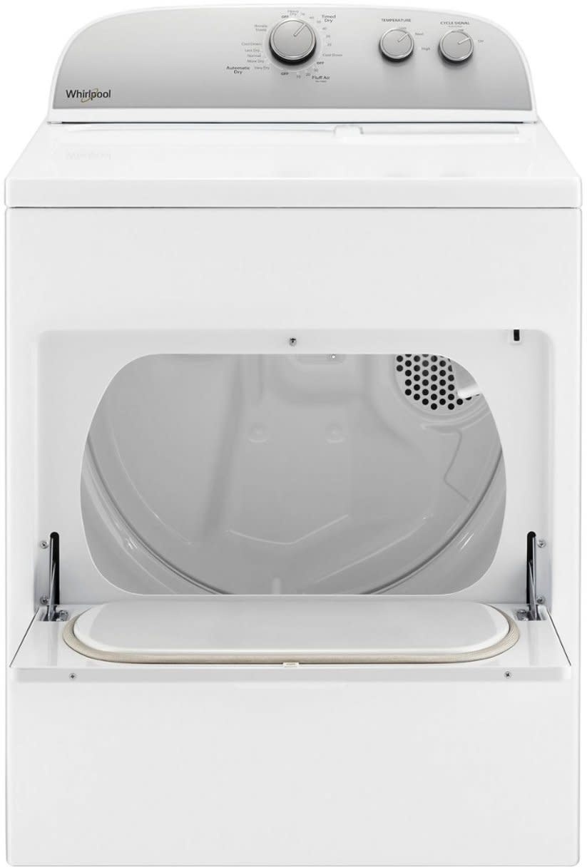 Whirlpool WED4950HW (NIB) 7.0 cu. ft. Top Load Electric Dryer with AutoDry™ Drying System