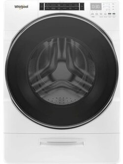 Whirlpool *WFW8620HW  5.0 Cu. Ft. High Efficiency Stackable Front Load Washer with Steam and FanFresh - White