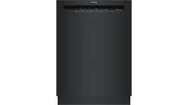 Bosch *SHE3AEM6N 100 Series Front Control 24-in Smart Built-In Dishwasher (Black), 50-dBA