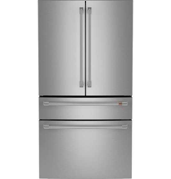 CAFE *CGE29DP2TS1  28.7 Cu. Ft. 4 Door French Door Refrigerator with Dual Dispense Autofill Pitcher - Stainless Steel