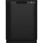 GE *GDF510PGRBB 24 in. Built-In Tall Tub Front Control Black Dishwasher with Dry Boost, 59 dBA