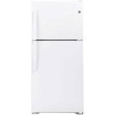 GE *GTS22KGNBRWW  21.9 cu. ft. Top Freezer Refrigerator in White, Garage Ready