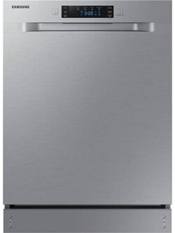 Samsung *DW60R2014US 24 in. Front Control Tall Tub Dishwasher in Stainless Steel with Stainless Steel Tub, ADA Compliant, 52 dBA