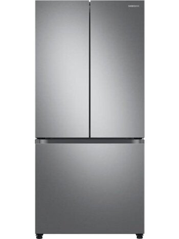 Samsung *RF25C5551SR  33 in. W 25 cu. ft. 3-Door French Door Smart Refrigerator in Stainless Steel with Beverage Center and Dual Ice